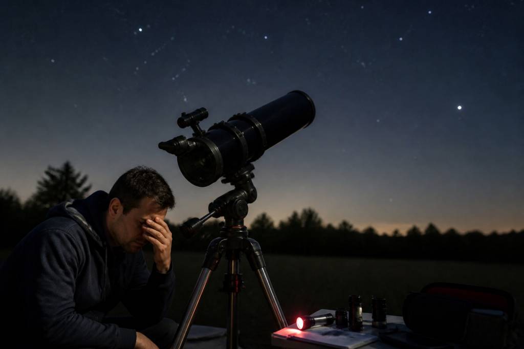Les erreurs à éviter quand on débute en astronomie avec un télescope